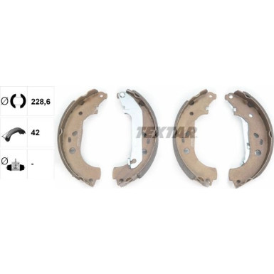 91064900 Bremsbackensatz