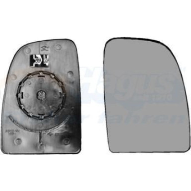 VAN WEZEL Spiegelglas, Außenspiegel