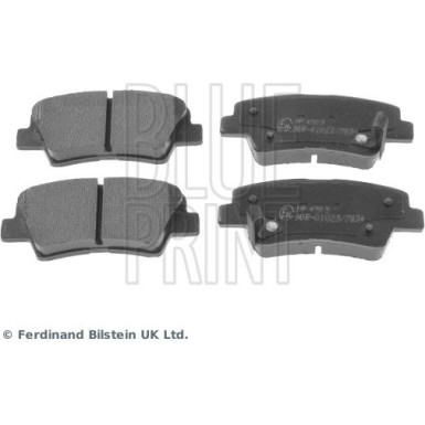 Bremsbelagsatz Kia T. Soul 1.6 Crdi 09 | ADG042100 Bremsbelagsatz Kia T. Soul 1.6 Crdi 09 | ADG042100