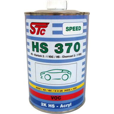 STC HS 370 SPEED Klarlack 2:1 VOC Dose 1L | 77681