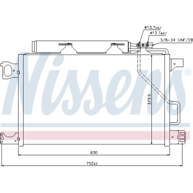 Kondensator PKW MERCEDES C-Klasse W203 06 FIRST FIT 940100