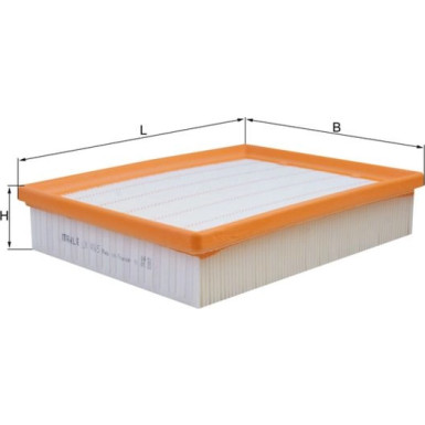 MAHLE Luftfilter | LX 4065
