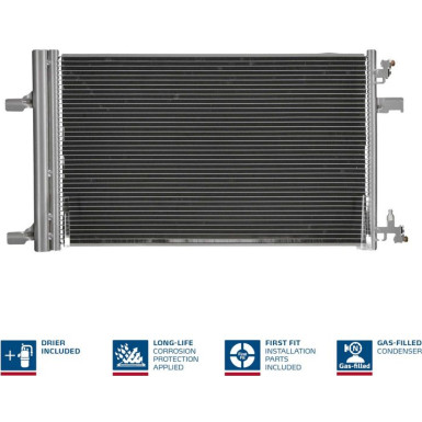 Kondensator PKW OPEL ASTRA J DIESEL 09 FIRST FIT 940135