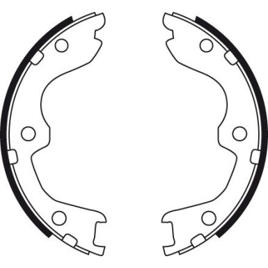 85 461 032 Bremsbacken | NISSAN 350Z 03 | GS8730