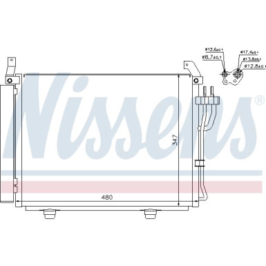 Kondensator PKW | HYUNDAI i10 1.1/1.2i 48-63kW 10.07 | 940205