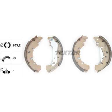 91057300 Bremsbackensatz