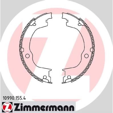 ZIMMERMANN Bremsbacken | 10990.155.4