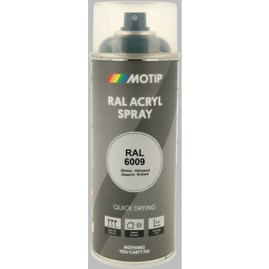 MoTip hochglänzender Acryllack tannengrün 400ml | 7123