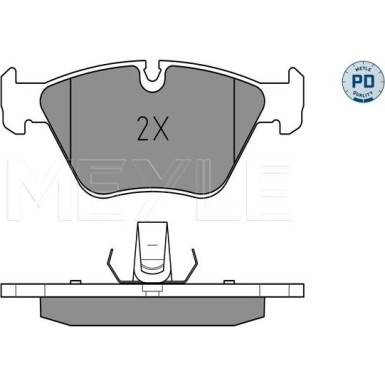 Bremsbelagsatz Bmw P. E46 330D 98 | 025 231 8320/PD