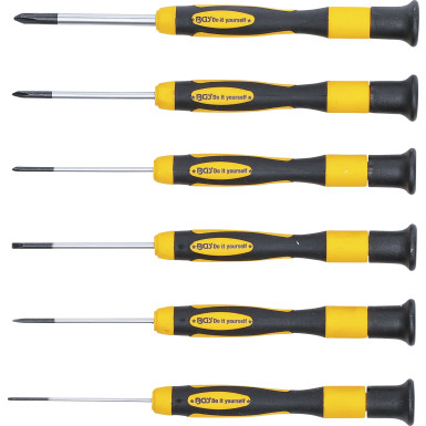 BGS Präzisions-Schraubendreher-Satz 6-tlg BGS Do it yourself 35807