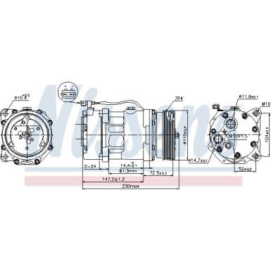 Kompressor PKW VW PASSAT 88- 2.8 I VR6 FIRST FIT 89118
