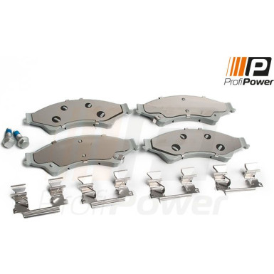 PROFIPOWER Bremsbelagsatz, Scheibenbremse 1B1270