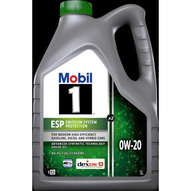 Mobil 1 ESP X2 0W-20 Motoröl 5 Liter | 153685