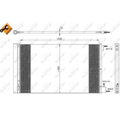 Kondensator, Klimaanlage EASY FIT 35912