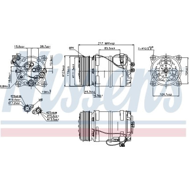 Kompressor PKW VOLVO 850 91-96 FIRST FIT 89249