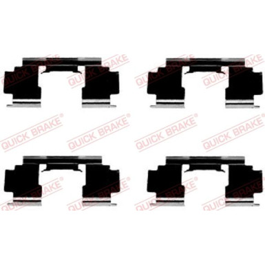 391-1276 Montagesatz f.Bremsklötze | ROVER 25,45,200,400,800,HONDA 88 | 109-1276