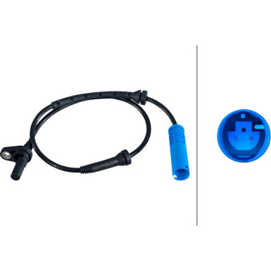 HELLA Sensor, Raddrehzahl 6PU 012 806-101