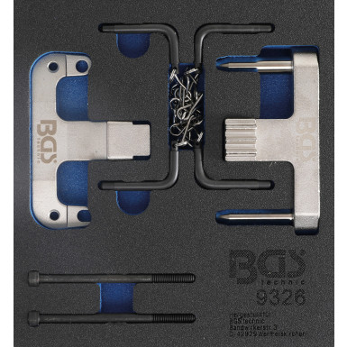 BGS Werkstattwageneinlage 1/6: Motor-Einstellwerkzeug-Satz | für Mercedes-Benz / Chrysler | 9326