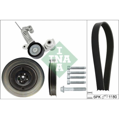 INA Keilrippenriemensatz 529 0374 21