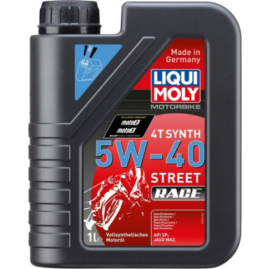 2592 Motoröl Motorbike 4T Synth 5W-40 Street Race