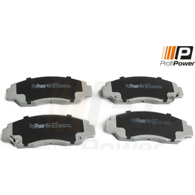 PROFIPOWER Bremsbelagsatz, Scheibenbremse 1B1257