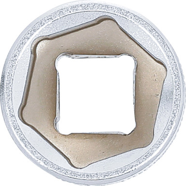 BGS Steckschlüssel-Einsatz Sechskant | Antrieb Innenvierkant 10 mm (3/8"""") | SW 17 mm | 10617