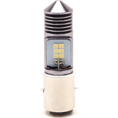 LED Metalsockel BA20D S1 S2 12x 3030 SMD Weiß 18 Watt