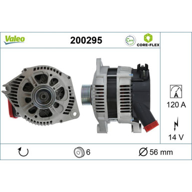 VALEO Generator 200295 VALEO Generator 200295