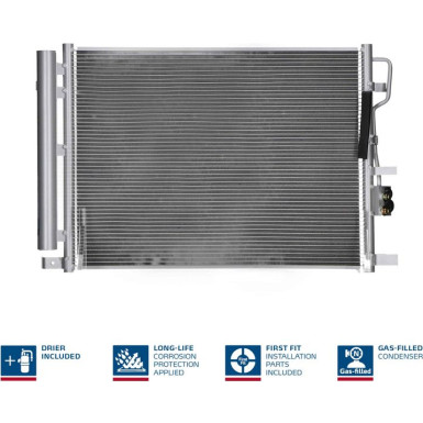 Kondensator PKW Hyundai Tucson 2.0 CRDI 16 FIRST FIT 941290