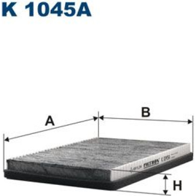 FILTRON Filter, Innenraumluft | K 1045A