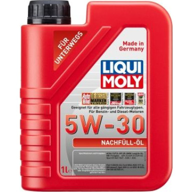 Liqui Moly Nachfüll-Öl 5W-30 1 l | 21286 | Kanister Kunststoff