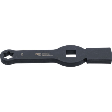 BGS Schlag-Ringschlüssel | E-Profil (für Torx) | mit 2 Schlagflächen | SW E24 | 35324