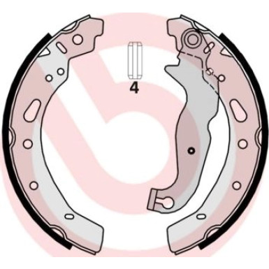 S 24 540 Bremsbackensatz ESSENTIAL LINE S 24 540 Bremsbackensatz ESSENTIAL LINE