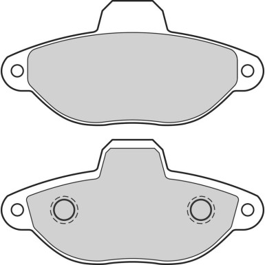 VALEO Bremsbeläge 302653