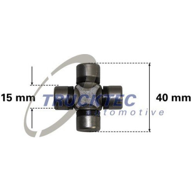 Gelenk - Lenkung Audi/Bmw/Db/Chrysler/Nissan 15X40 | 02.34.033