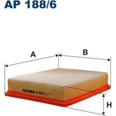 FILTRON Luftfilter AP 188/6