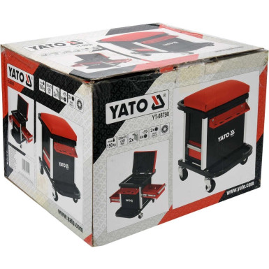 YT-08790 Werkstatthocker Mit Schubladen