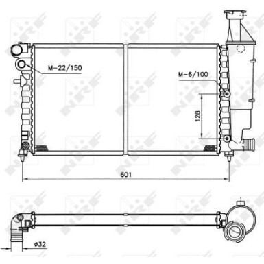 Kühler, Motorkühlung | NRF50423