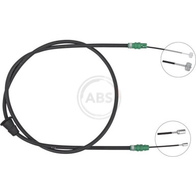 A.B.S. Seilzug, Feststellbremse K11191 A.B.S. Seilzug, Feststellbremse K11191