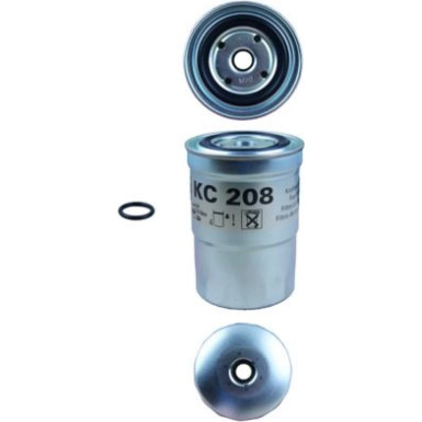 MAHLE Kraftstofffilter | KC 208