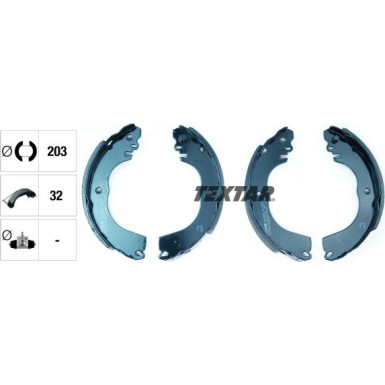 91082000 Bremsbackensatz 91082000 Bremsbackensatz