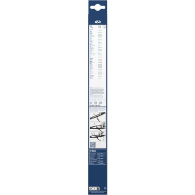 450 BOSCH | Wischerblatt | TWIN-Standard | 3397118505