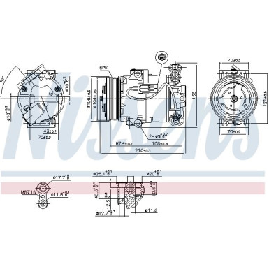 Kompressor PKW | OPEL ASTRA H 04- 1.7 CDTI | 89096