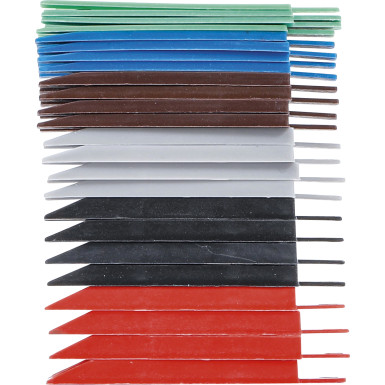 BGS Kunststoff-Unterlegkeile-Satz 24-tlg BGS Do it yourself 80724