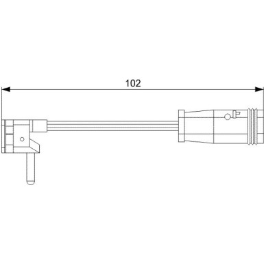 1 987 473 019 Warnkontakt, Bremsbelagverschleiß