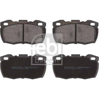 FEBI BILSTEIN Bremsbeläge 116120