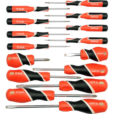 YT-25981 Schraubendrehersatz 15-Tlg.