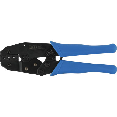 BGS Kabelschuhzange mit Ratschenfunktion | für unisolierte Kabelschuhe 0,5 - 6 mm² | 1419