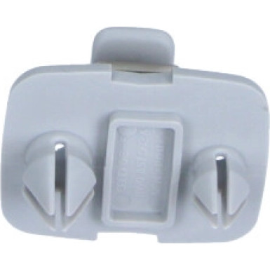 Original VAG Halter für Sonnenblende Audi A4 13- (Farbe: Silber Moon) | 8W0857562AZ62