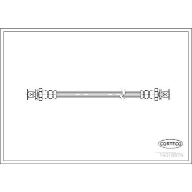 CORTECO Bremsschlauch CORTECO Bremsschlauch